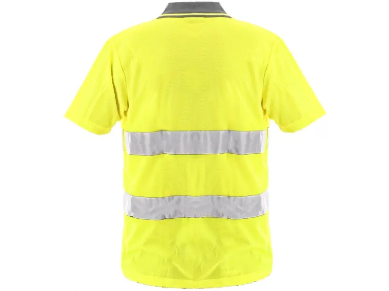 Pánská reflexní polokošile DOVER, žlutá, vel. L